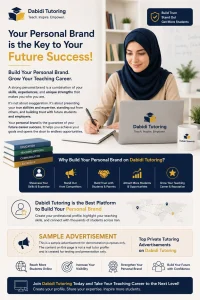 Personal Branding – The Key to Your Future Success | Our mission is to help educators build their personal brand while making it easier for students and families to find the right tutor.